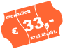 33,00 € monatlich